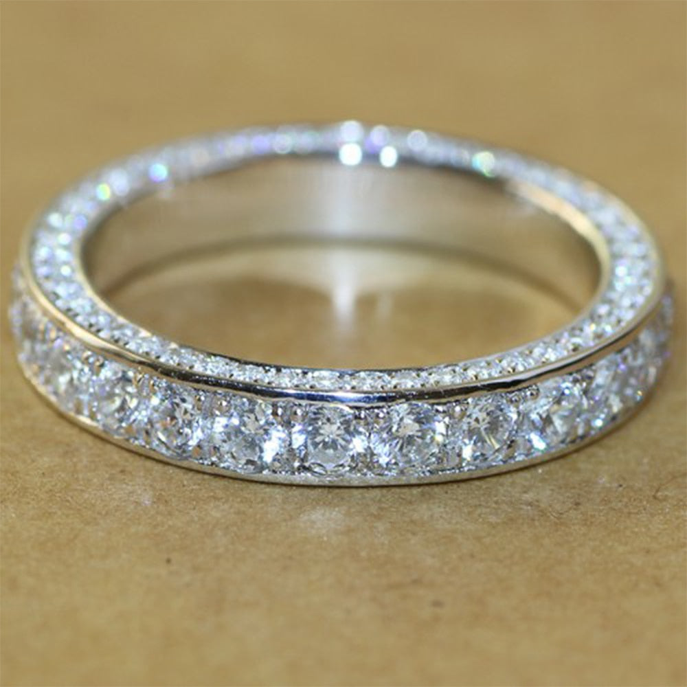 Simple Rings For Wedding & Party Finger Cubic Zircon Rings For Women