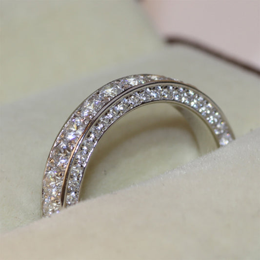 Simple Rings For Wedding & Party Finger Cubic Zircon Rings For Women