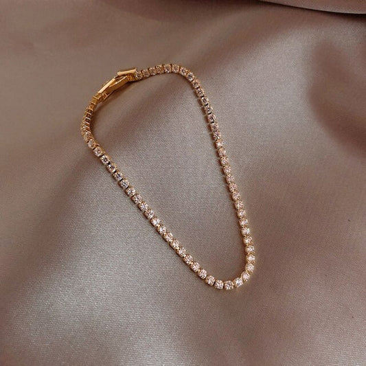 Luxury Zircon Single Layer Women's Bracelet